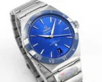 Omega Constellation 41mm Blue Dial Steel - Image 3