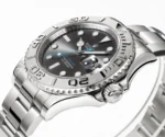 Rolex Yacht-Master 42 Stainless Steel Watch with Black Dial - Image 3