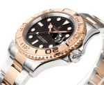 Rolex Yacht-Master 42mm Two-Tone Stainless Steel & 18k Everose Gold with Black Dial Automatic - Image 3