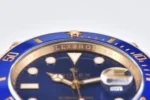 Rolex Submariner 40mm Blue Dial Gold Tone Watch – 116618 Series - Image 3