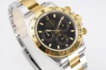 Rolex Daytona 4130 – Two-Tone Gold/Steel, Black Dial, Luxury Chronograph - Image 3