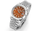 Rolex Datejust 41 Custom Orange Dial Steel - Image 3
