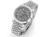 Rolex Datejust 41mm Meteorite Dial Stainless Steel Watch – Silver - Image 3