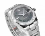 Rolex Datejust 41mm – Silver Stainless Steel with Grey Dial - Image 3