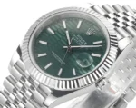 Rolex Datejust 41mm Green Dial Stainless Steel Oyster Bracelet - Image 3