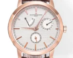 Vacheron Constantin Traditionnelle 83520/000R-9909 Rose Gold with Brown Leather Strap - Image 3