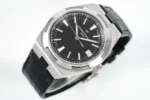 Vacheron Constantin Overseas – Black Dial, Stainless Steel Case, Rubber Strap with Interchangeable System - Image 3
