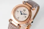 Cartier Pasha de Cartier Ladies Watch Rose Gold Leather Strap - Image 8