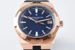 Vacheron Constantin Overseas 4500V Series – Rose Gold Case, Blue Dial, Rubber Strap - Image 3