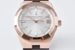Vacheron Constantin Overseas 4500V Series – Rose Gold Case, Brown Rubber Strap, Luxury Automatic – Quality - Image 3