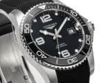 Longines Conquest Black Dial Rubber Strap - Image 3