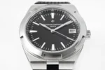 Vacheron Constantin Overseas 4500V Series – Black Dial, Rubber Strap, Luxury Steel – Quality - Image 3