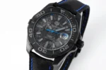 TAG Heuer – Black with Blue Stitching, Casual & Formal Style, 100m Waterproof, SW200 Movement - Image 7