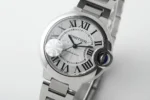 Cartier Ballon Bleu 33mm Silver Watch - Image 2