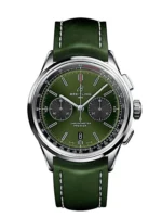 Breitling Premier B01 Chronograph Green Leather - Image 3