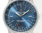 Breitling Navitimer Automatic Blue Leather - Image 3