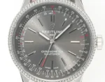 Breitling Navitimer Automatic Grey Dial Leather - Image 3