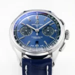 Breitling Premier B01 Chronograph Blue Leather - Image 7