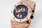 Audemars Piguet Royal Oak Offshore Rose Gold Blue Dial Chronograph - Image 3