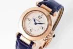 Cartier Pasha de Cartier Ladies Watch Rose Gold Blue Leather - Image 7