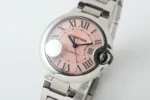 Cartier Ballon Bleu 33mm Pink Dial Steel - Image 3