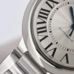 Cartier Ballon Bleu 40 Steel Watch Silver - Image 3