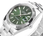 Rolex Datejust 41mm Green Fluted Bezel - Image 4