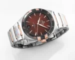 Omega Constellation 41mm Burgundy Dial Steel - Image 4