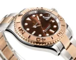 Rolex Yacht-Master 42 Rose Gold & Stainless Steel Brown Dial - Image 4