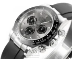 Rolex Daytona 4130 – Black Rubber Strap, Panda Dial, Ultra-Thin Case by Official Store - Image 4