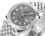 Rolex Datejust 41mm Meteorite Dial Stainless Steel Watch – Silver - Image 4