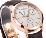 Vacheron Constantin Traditionnelle 83520/000R-9909 Rose Gold with Brown Leather Strap - Image 4