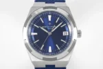 Vacheron Constantin Overseas Blue Dial Stainless Steel Watch with Interchangeable Rubber Strap – 41mm – Quality - Image 4