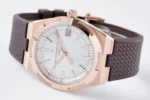 Vacheron Constantin Overseas 4500V Series – Rose Gold Case, Brown Rubber Strap, Luxury Automatic – Quality - Image 4