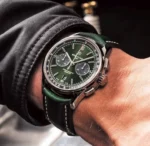 Breitling Premier B01 Chronograph Green Leather - Image 4