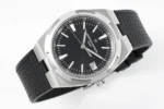 Vacheron Constantin Overseas 4500V Series – Black Dial, Rubber Strap, Luxury Steel – Quality - Image 4