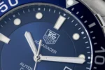 TAG Heuer – Blue Dial, Stainless Steel, Automatic Movement, Waterproof 100m - Image 4
