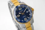 Longines Conquest Diver Watch Gold Bezel Steel - Image 4