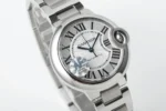 Cartier Ballon Bleu 33mm Silver Watch - Image 3