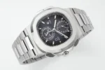 Patek Philippe Nautilus 5990/1A Dual Time Steel Black - Image 7