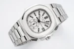 Patek Philippe 5980 Silver Chronograph - Image 4