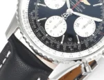 Breitling Navitimer 1 B01 Chronograph Black Leather - Image 4