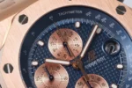 Audemars Piguet Royal Oak Offshore Rose Gold Blue Dial Chronograph - Image 4