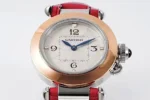 Cartier Pasha de Cartier Ladies Watch Red Leather - Image 7