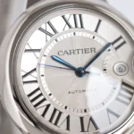 Cartier Ballon Bleu 40 Steel Watch Silver - Image 4