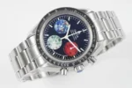 Omega Speedmaster 9300 Blue Red White Dial - Image 4