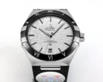 Omega Constellation Meteorite Watch Black Leather - Image 5