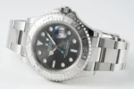 Rolex Yacht-Master 42mm Stainless Steel Watch with Black Dial and Oyster Bracelet - Image 5
