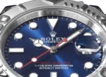 Rolex Yacht-Master 42mm Stainless Steel Watch with Blue Dial and Oyster Bracelet - Image 5