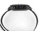 Rolex Daytona Carbon Fiber Custom Edition – Black with White Strap - Image 5